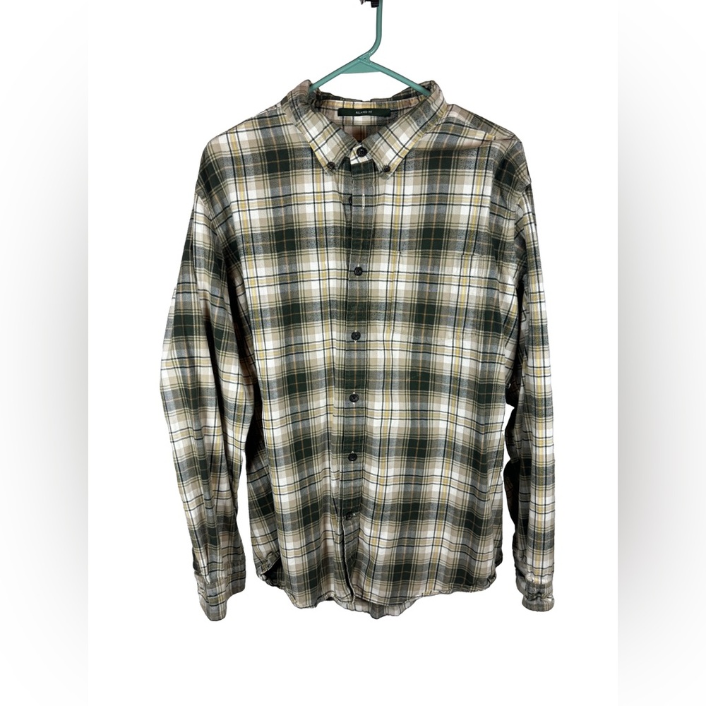 Eddie Bauer Button Up Shirt Men’s Large